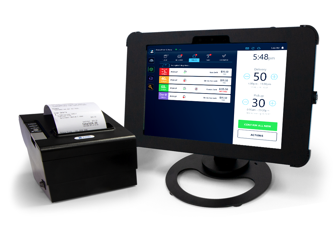 Integrated order management dashboard